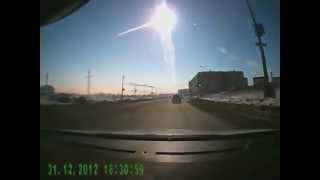 Meteorite Impact in the Ural Mountains Russia Compilation  15022013 [upl. by Vasti98]