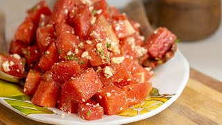 Watermelon amp Feta Salad [upl. by Nivk363]