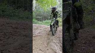 stomp 140 pit bike motocross climbing hillclimbracing [upl. by Itoyj977]