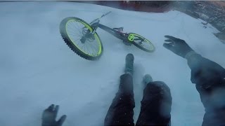 Ride Hard On Snow  Schnee Downhill Rennen in Lienz  Austria Trip 22  Fabio Schäfer Vlog 29 [upl. by Martha237]