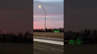 Sunset in Edmonton Alberta Canada [upl. by Artima]