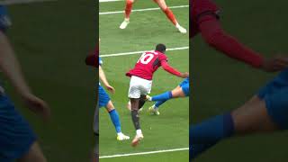 Veltman DENIES Rashford 😱🧱brightonandhovealbion premierleague manchesterunited [upl. by Wilda]