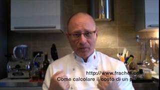 Organizzazione Ristorante Come calcolare il costo del piatto [upl. by Ellerrehs]