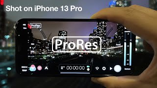 ProRes iPhone 13 Pro Video Test  Overhyped  Lowlight Samples amp Thoughts [upl. by Hazlett933]