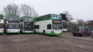 Stephensons of Essex brand new Enviro400 604 EU13 EBL arriving from first outing [upl. by Eidlog403]