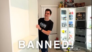 I got BANNED trying to buy LEGO Star Wars sets  NEW SHELVES MandR Vlog [upl. by Enelime498]