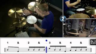 Combining Drum Fills  Free Drum Lessons [upl. by Psyche737]