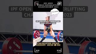 Women Powerlifter Coming Pees During lift viral gym pees shorts short youtubeshorts ytshorts [upl. by Hametaf]