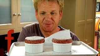 Raspberry Soufflé  Gordon Ramsays The F Word Season 4 [upl. by Clair]