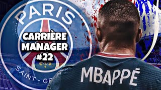 FIFA 23  CARRIÈRE MANAGER PSG 22 PS5  DÉPART DE MBAPPÉ [upl. by Daukas]