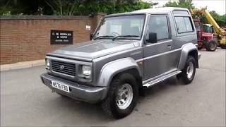 DAIHATSU FOURTRAK 4X4 OFF ROADER WALKROUND [upl. by Adnyc]