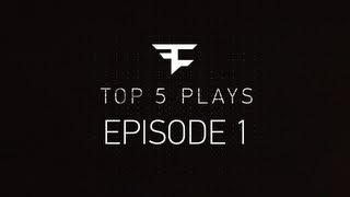 FaZe Top 5 Plays Episode 1 w OperatorPerry [upl. by Rramel507]