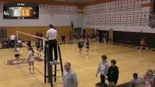 OA Volleyball vs Longmeadow MIAA Div 2 Quarterfinals  110924 [upl. by Sofie]