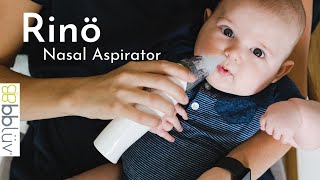 bblüv  RINÖ  Nasal Aspirator  Product Video [upl. by Sanburn]