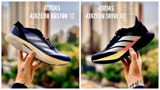 REVIEW ESPECIAL ADIDAS ADIZERO BOSTON 12 VS ADIDAS ADIZERO DRIVE RC [upl. by Kcirredal989]