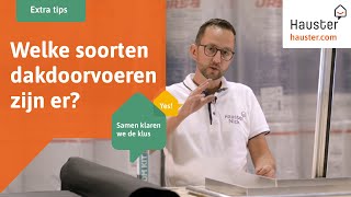 Welke soorten dakdoorvoeren voor platte daken zijn er  Doehetzelf met Hauster [upl. by Hoffert]