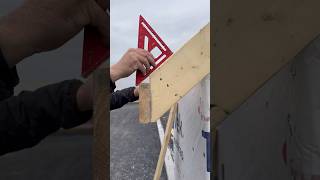 How To Frame A Gable End Overhang [upl. by Roxy]