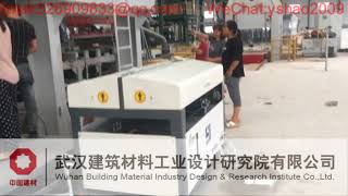 New Technology Flowon amp Hatschek fiber cement board production line [upl. by Davine]