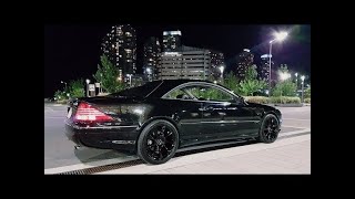 CL600 LOUD RENNTECH V12 MERCEDES BENZ CL600COLD START  MUFFLER DETELE [upl. by Hpeseoj733]