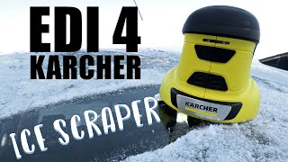 Karcher EDI 4 Ice Scraper For Car Windows  TEST  Snow Scraper [upl. by Sybilla]