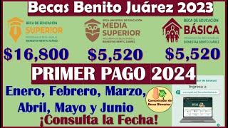 🥳¡BUSCADOR DE ESTATUS Conoce tu Fecha de Pago Becas Benito Juárez 2024👌🥳 [upl. by Lisette936]