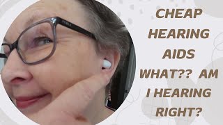 CHEAP HEARING AIDSDO THEY WORK [upl. by Ayahsal]