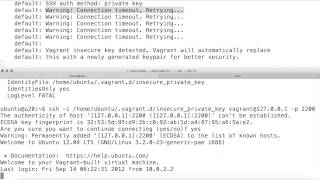 connection timeout retrying vagrant [upl. by Singer]