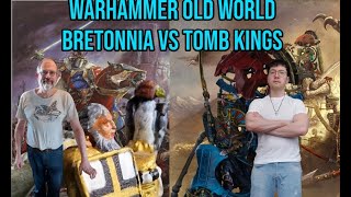 Old World Battle Report Bretonnia vs Tomb Kings 2k [upl. by Canter]