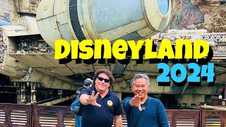 Our adult trip to Disneyland in California in 2024 with no kids seeing the Star Wars attractions [upl. by Eillod651]