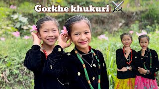 Gorkhe khukuri  lekma daphe banaima majur  cover song 🎵 gorkhekhukuri amritagurung syangja [upl. by Neelsaj]