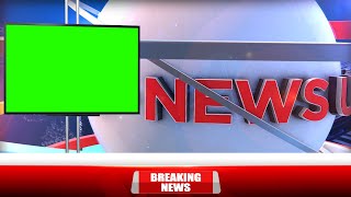 Broadcast News Opening Intro  Green Screen Lower third  Free To Use [upl. by Kristie]