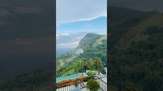 This is heaven🏔️  Mountain Heavens🏝️ topview ella badulla visitsrilanka dazeddiary [upl. by Enaillil]