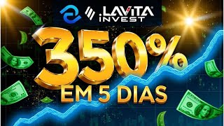 LAVITA INVEST PAGAMENTO  350 EM 5 DIAS [upl. by Schoenfelder]