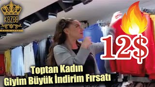 Toptan Kadın Giyim Büyük İndirim Fırsatı  KAZEE [upl. by Hardman]