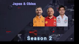 IM BACK ON THE PODIUM WITH MY TEAMATE IN F1 MANAGER 2024 [upl. by Gross700]