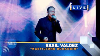 KARAOKE KASTILYONG BUHANGIN Basil Valdez Momentum Live MNL [upl. by Clovis]