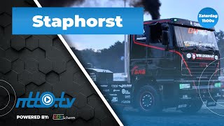 Tractorpulling Staphorst Zaterdag  NTTOtv livestream [upl. by Zasuwa]