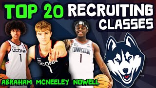 Meet The Recruits  UConn  Top 20 College Basketball Recruiting Class Rankings [upl. by Chiaki]