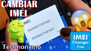 CAMBIAR MI IMEI EN ANDROID  EN MENOS DE 3 MINUTOS 2020  ROOT TECHNONYMO [upl. by Polito]