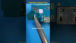 Digital Mic Change Tricks technology mobilerepair [upl. by Fabyola]