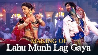 Making of  Lahu Munh Lag Gaya  Goliyon Ki Raasleela Ramleela  Ranveer Singh amp Deepika Padukone [upl. by Gaddi]