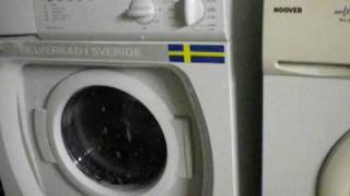 Hoover Softwave 800 And Cylinda Sverigetvätten Wash and Rinse [upl. by Amelus]