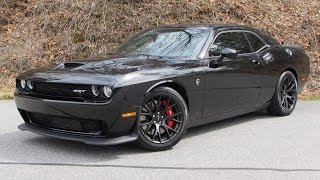 2015 Dodge Challenger SRT Hellcat Start Up Road Test and In Depth Review [upl. by Annayi]