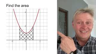 Integration  area under a curve  A level maths year 1 [upl. by Nudd]