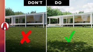 REALISTIC Exterior Lighting Tips in 6 Steps for VRay [upl. by Othilie]