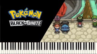 Pokémon Black and White  Anville Town Theme Piano Cover [upl. by Ardath194]