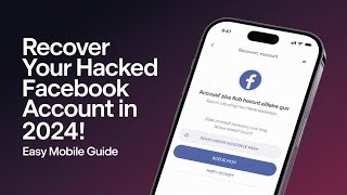 HOW TO RECOVER ANY LOCKED OR HACKED FACEBOOK ACCOUNTS IN 2024 FULL GUIDE [upl. by Thorlay34]