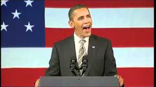 OBAMINLOVE Obama singing [upl. by Olinde398]