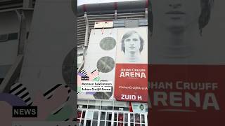 Mannen beklimmen de Johan Cruijff Arena [upl. by Yendys]