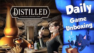 Distilled Daily Game Unboxing [upl. by Einnad]